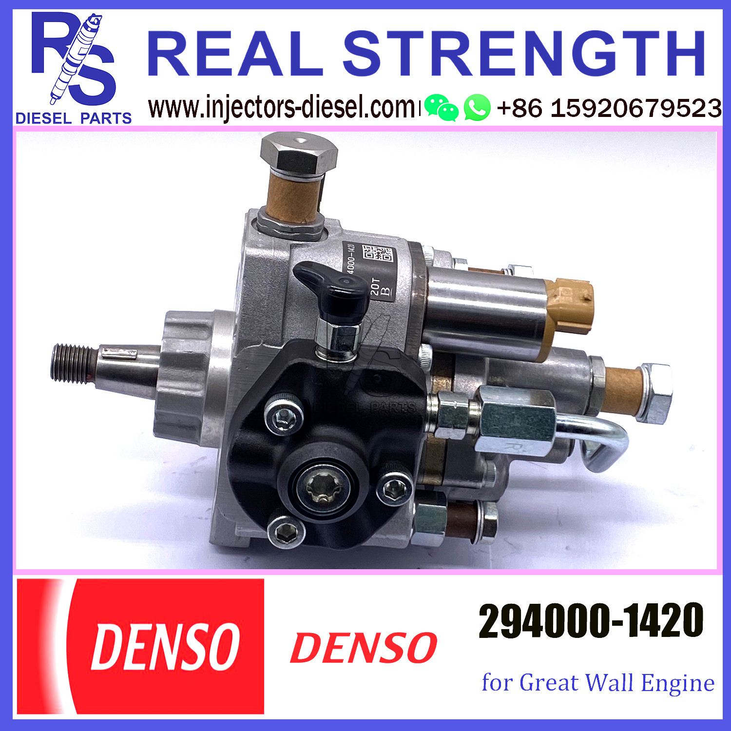 DENSO Diesel Engine Fuel HP3 pump High Common Rail 294000-1420 21344450