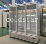 Vertical Refrigeration Equipment Beverage Sprite Freshness Cooler Showcase
