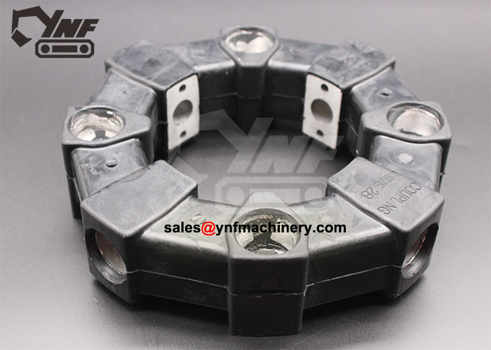 Flexible Rubber Element Excavator Coupling For John Deere 230LCRD