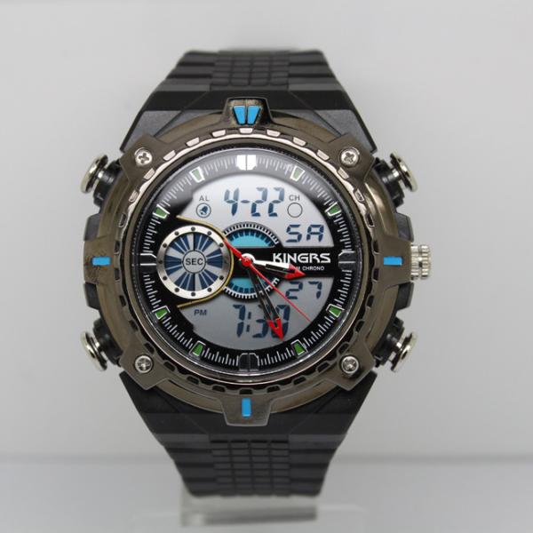 Analog water proof simple Digital Wrist Watches WITH Plastic band