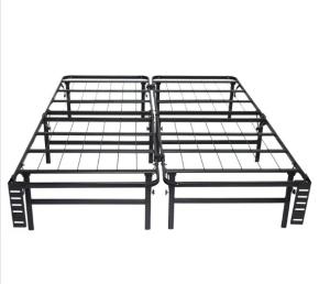 Quality College Apartment Furniture Foldable Metal Bed Frame for Multi-Functional Bedrooms wholesale