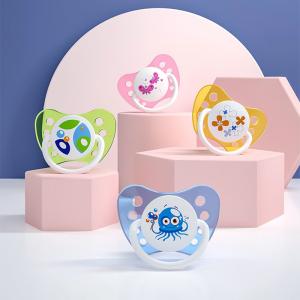 Quality Eco Friendly Infant Teething Toy 9.5cm Feeding Pacifier Handle 3 Month Old Teething Toys wholesale