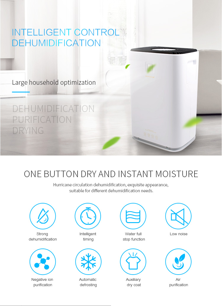 Portable Air Purifiers With True Hepa Filter For Home Home Air Dehumidifier