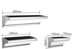 Quality 8W Solar Wall Lamp for with motion sensor for outdoor garden, garage wholesale