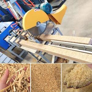 Quality Italy Double Head Sawdust Wood Square Pallet Blocks Machine wholesale