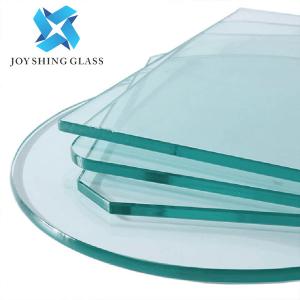 Quality Custom 6mm Low Iron Ultra Clear Safety Toughened Glass Tabletop wholesale