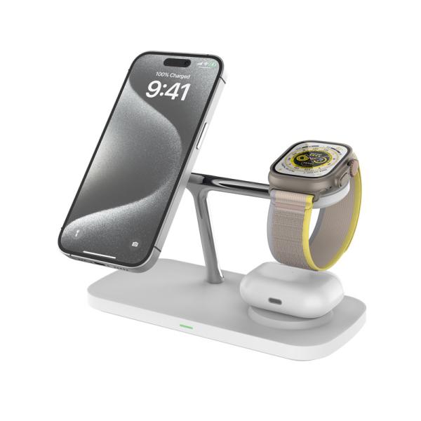 ABS Zinc Alloy Magnetic Wireless Charger Output 5W/7.5W/10W/15W For IPhone12/13