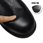 Industrial Cleanroom Black ESD Safety Shoes Anti Slip Comfortable