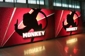 China RGB Rental LED Display Screen Hire  1500 CD/Sqm Cabinet Edge Protected 60Hz on sale