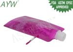 15 Oz Stand Up Plastic Liquid Spout Bags With Spout For Outdoor Water Drinking