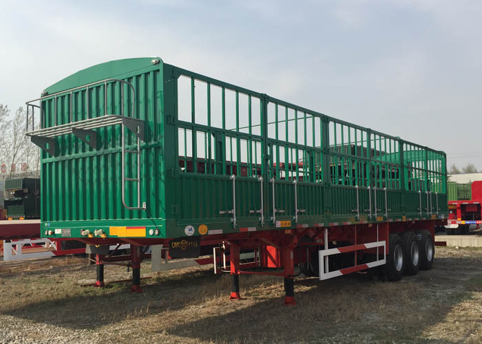Light Self - Weight Cargo Semi Trailer Truck Used In Logistic Industry