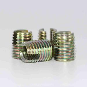 Quality 302 Series Self Tapping Helicoil Zinc Coat Free Running Insert wholesale