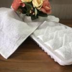 Rolled In Tray Azo Free Airline Satin Viscose Towel
