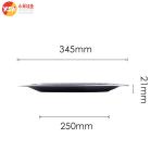 990/1400/2270ml Turkey Fish Grilling Pan Disposable Oval Aluminum Foil Tray