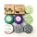 Tin Box Hair Care Solid Soap , Natural Organic Vegan Shampoo Bar