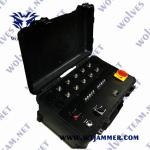 600 Watt 2.4G 5.8G Portable Anti Drone Jammers