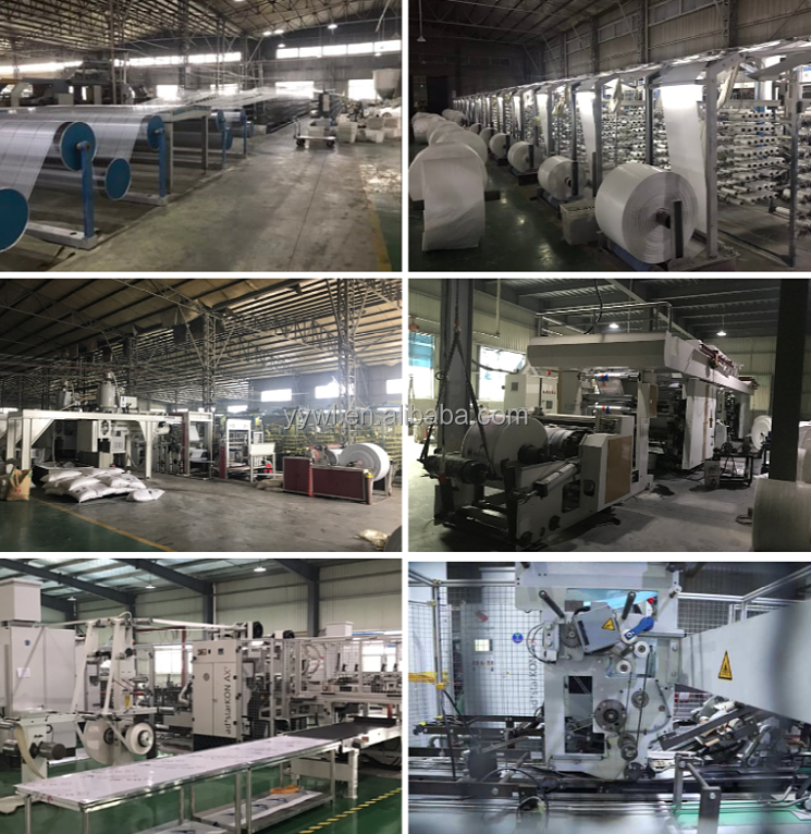 20kg 25kg Plastic PP Woven Block Bottom Valve Cement Bag PP Valve Square Bottom Valve Bag