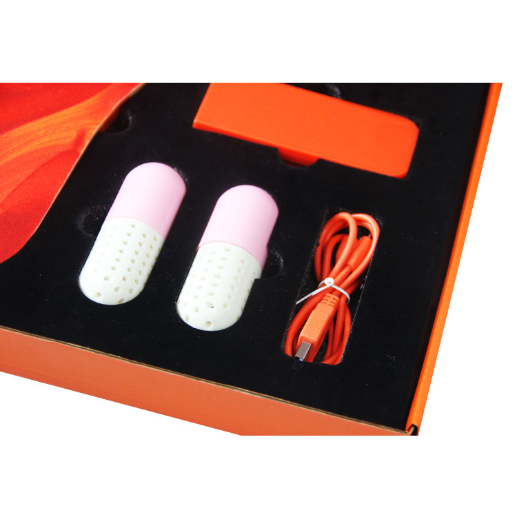 Rechargeable Foot Warmer Boots Electric Heated Shoe Insoles USB Charging