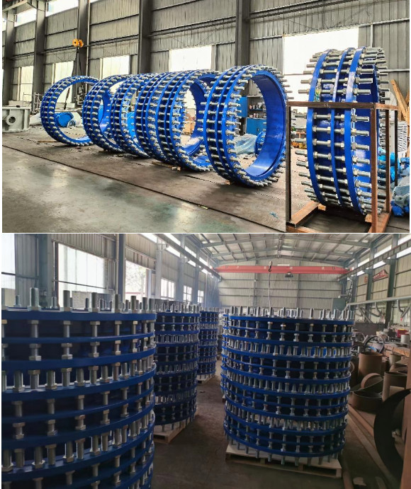 88inch DN2200 Large Diameter Double Flange Dismantling Joint 300LB Flange