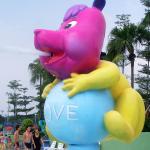 Customized Funny Spray Park Equipment For Children / Kids in Swimming Pool