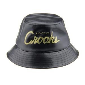 Quality Durable Printing Fisherman Bucket Hats PU Sun Protection Bucket Hat wholesale