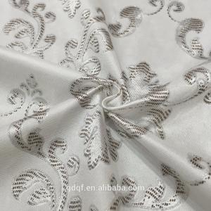 Quality SGS White Jacquard Fabric , Shrink Resistant Mattress Ticking Fabric wholesale