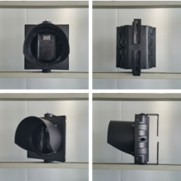 Round 1-Flip Door Detachable Appearance 200MM Aspect Housing Body Road Traffic Light