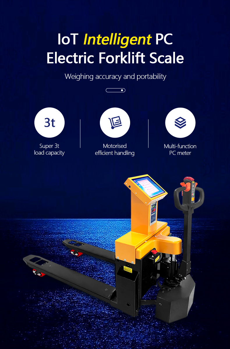 3000KG Weighing Printing Scales SOHE Electric Intelligent Windows System Touch Screen