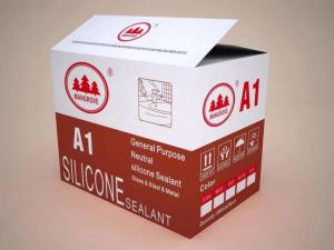 Quality OEM White Acidic Silicone Sealant Adhesive for Kitchen Bathroom wholesale