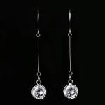 2018 Fashion American style lady parts Earrings Ear Drops Silver Exported Korea