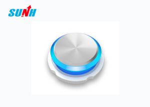 Quality Stainless Steel Replacement Elevator Buttons With DC24V / DC12V Blue Light wholesale