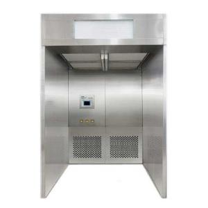 Quality 80KG Weighing Booth HEPA Filter 99.99% 0.3um Stainless Steel Negative Pressure Room For Cleanroom wholesale