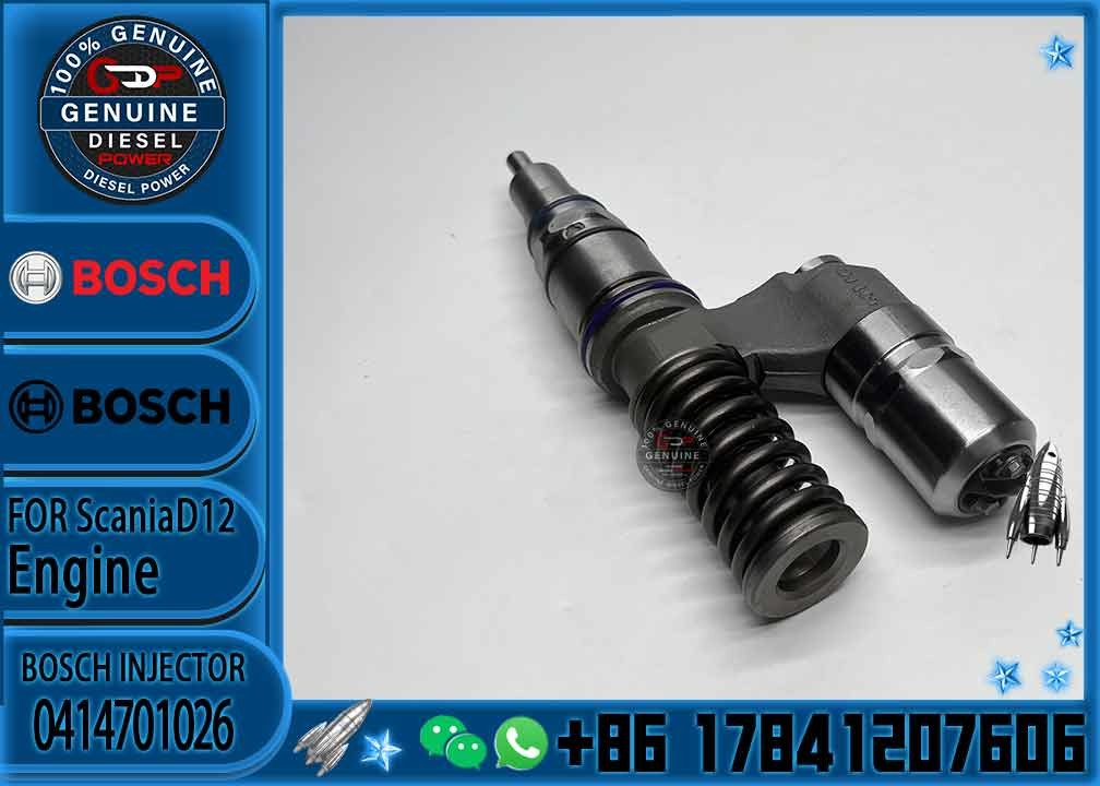 Common Rail Fuel Injector DC12 DC16 Engine 0414701020 0414701026 0414701027 0414701028 0414701030 0414701032