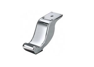 Quality OEM design special shape chrome metal furniture sofa legs for furniture wholesale