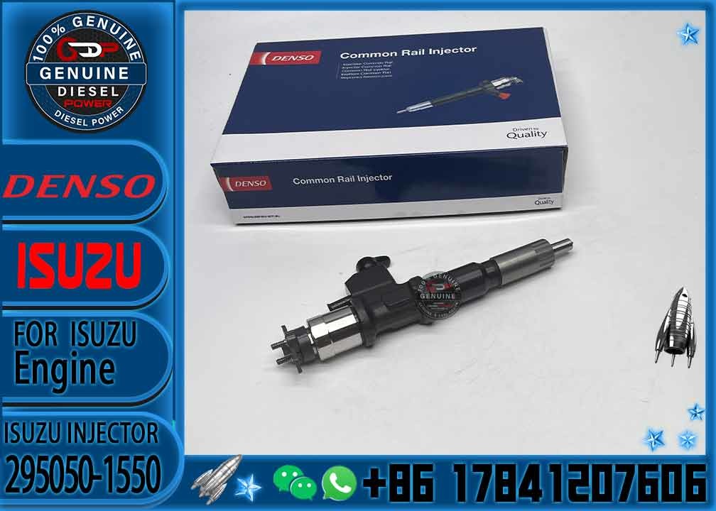 High Quality Diesel Fuel Injection Common Rail Injector 8-98259290-0 898259290 295050-1550 For 6WG1-TC engine