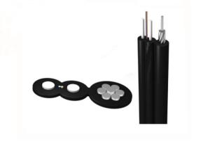Quality Aerical Drop Outdoor Fiber Optical Cable GJYXFCH 2 Core FTTH Jumper wholesale