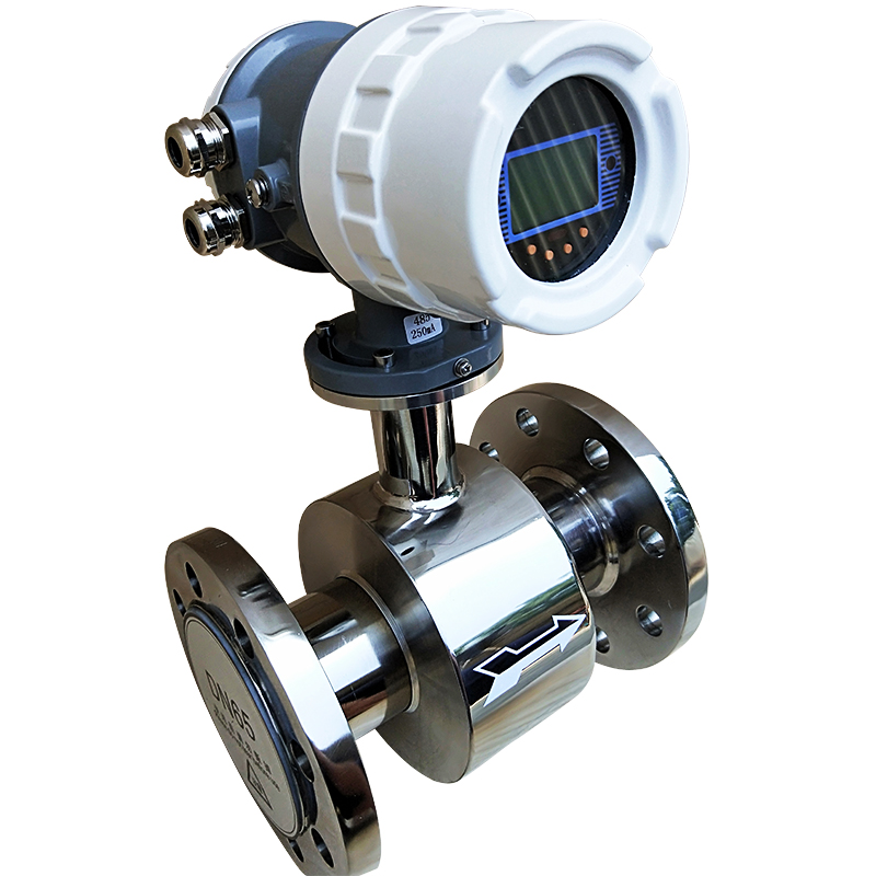 Electromagnetic Digital Flow Meter High Precision For Liquid