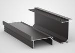 T8 Curved Aluminium Extrusion 6000 Series High Glossy Powder Coated