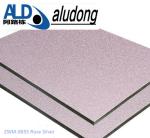 Chemical Polishing Rose Silver 1220*2440mm Solid Aluminium Sheet