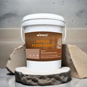 Quality Transparent Epoxy Resin Self-Leveling Floor Paint for Brush/Painting Application Method wholesale
