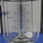Intelligent Jacketed Glass Reactor Vessel Continuous Flow Abrasion Resistant