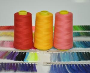 Quality Multi Coloured 100% Core Spun Polyester Sewing Thread 40/2 3000Y 4000Y 5000Yards wholesale