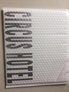 Quality Shiny Silver Cosmetic Zipper Bubble Bag Slider Padded Mailer wholesale