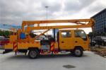 Isuzu Aerial Work Platform Truck Max Lifting Height 16 Meter Forward 620mm