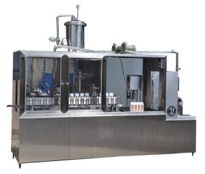 Quality Semi Auto Gable Top Packaging Machine Carton Filling DH 1200 Roof Top wholesale