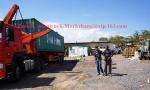 336HP Engine Port Handling Equipments Shipping Container Lift Truck With One