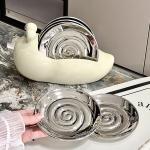 Cartoon Snail Dinnerware Set Custom Size and Creative Luxury for Home Party