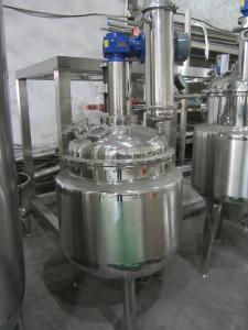 Quality Laser Welded Pillow Plate Jacket Reactor With Stir Staineless Steel 316L wholesale