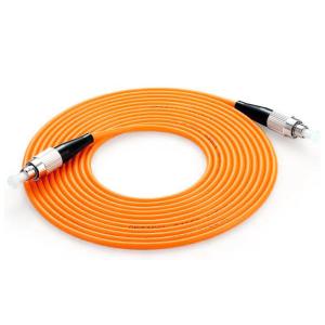 China Orange Cable 3.0mm SC Simplex Multimode Patch Cord 3M on sale