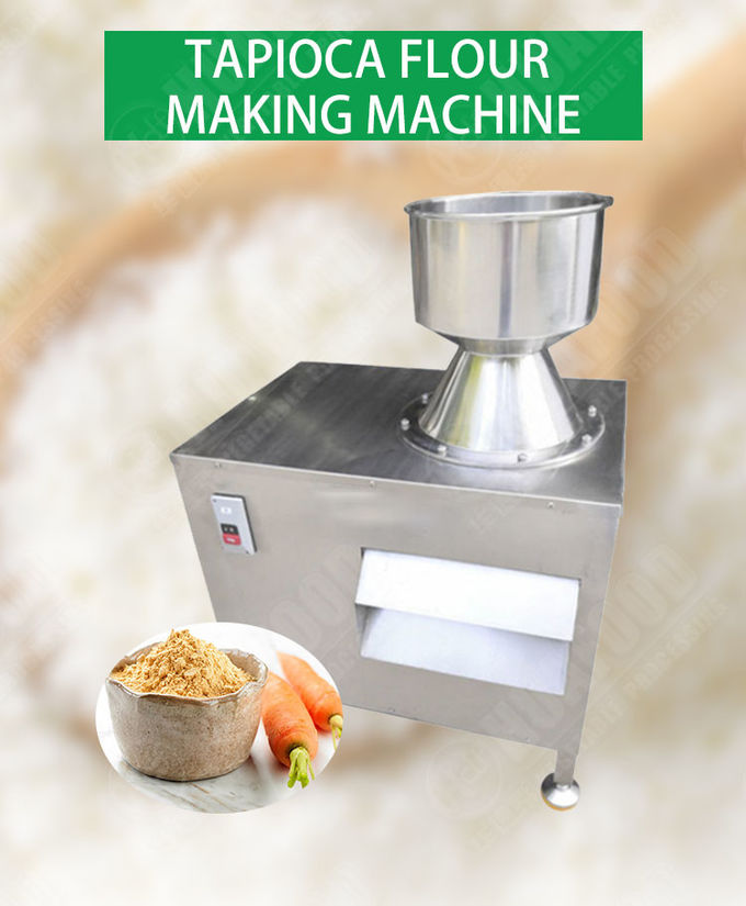 Potato Tapioca Flour Garri Starch Cassava Flour Making Machine